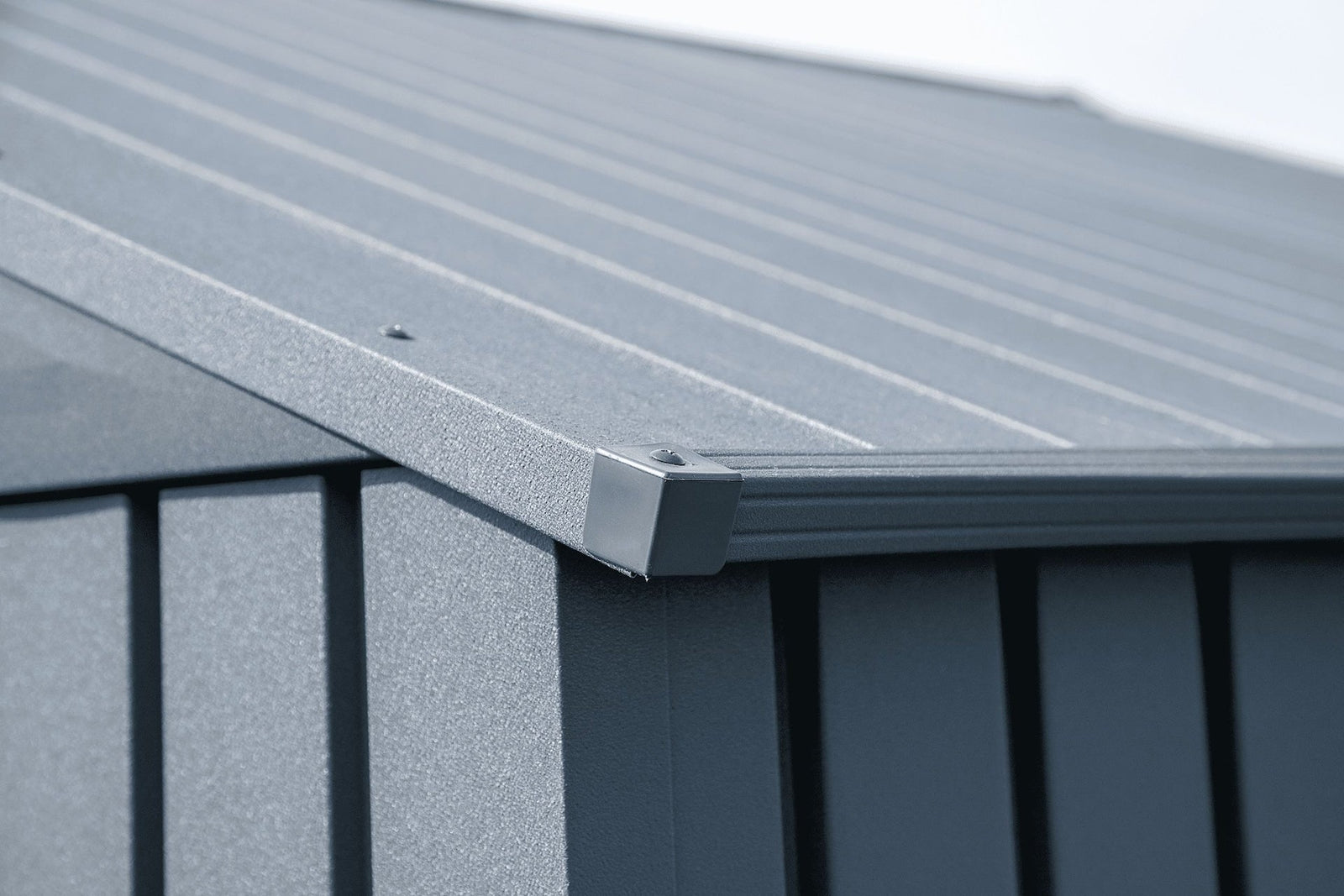 Elite 12x16-ft Anthracite Corrosion-Resistant Steel Storage Shed Y1O2 - product image 6