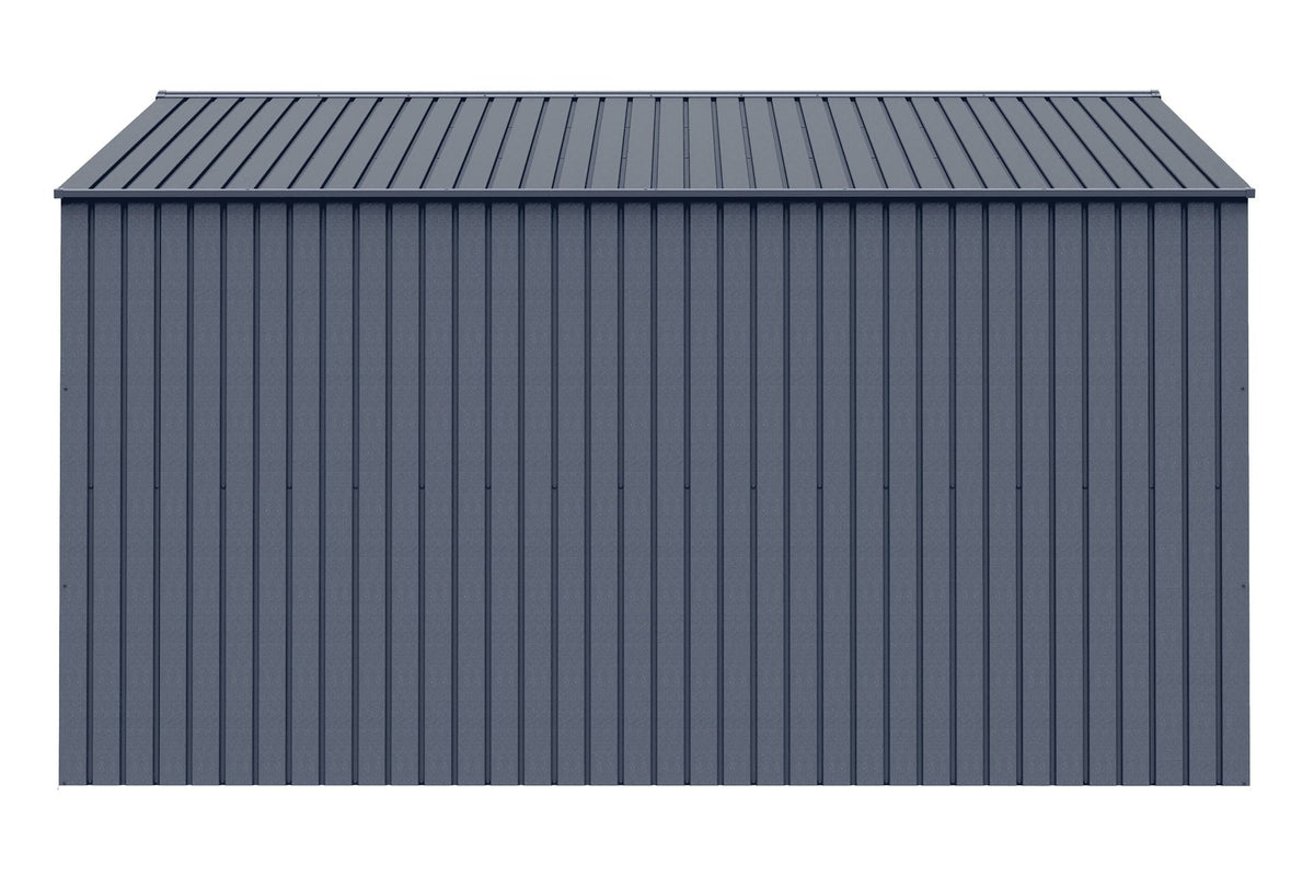 Elite 14x12-ft Anthracite Corrosion-Resistant Steel Shed U3F6 - product image 6