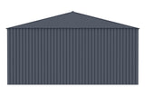 Elite 14x12-ft Anthracite Corrosion-Resistant Steel Shed U3F6 - product image 7