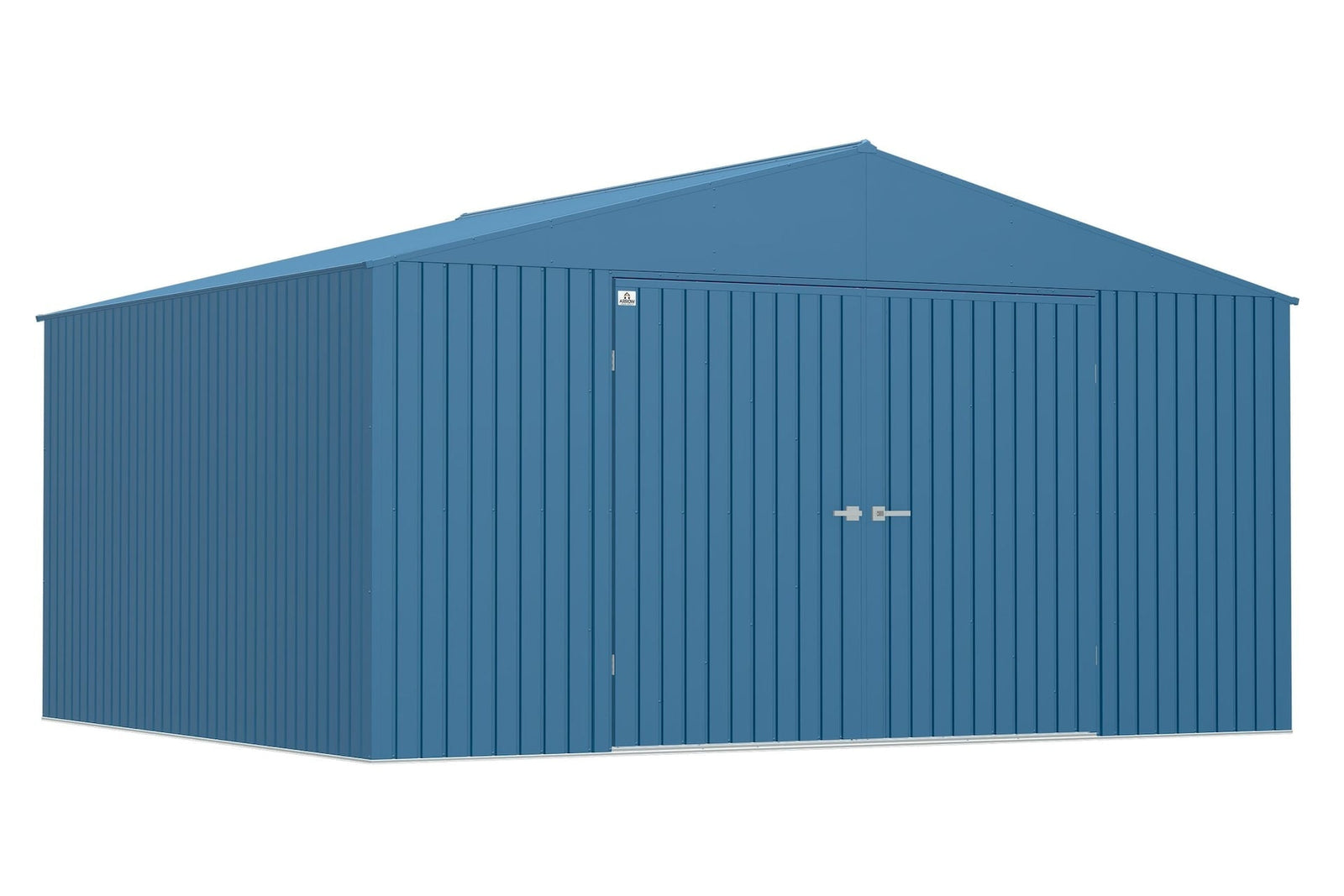 Elite 14x12-ft Blue Grey Corrosion-Resistant Steel Shed E1G9 - product image 3