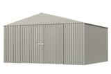 Elite 14x12-ft Cool Grey Weather-Resistant Steel Shed C3V1 - product image 2