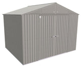 Elite 14x12-ft Cool Grey Weather-Resistant Steel Shed C3V1 - product image 3