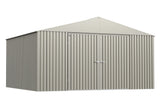 Elite 14x12-ft Cool Grey Weather-Resistant Steel Shed C3V1 - product image 4