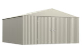 Elite 14x14-ft Cool Grey Corrosion-Resistant Steel Storage Shed T5A7 - product image 2