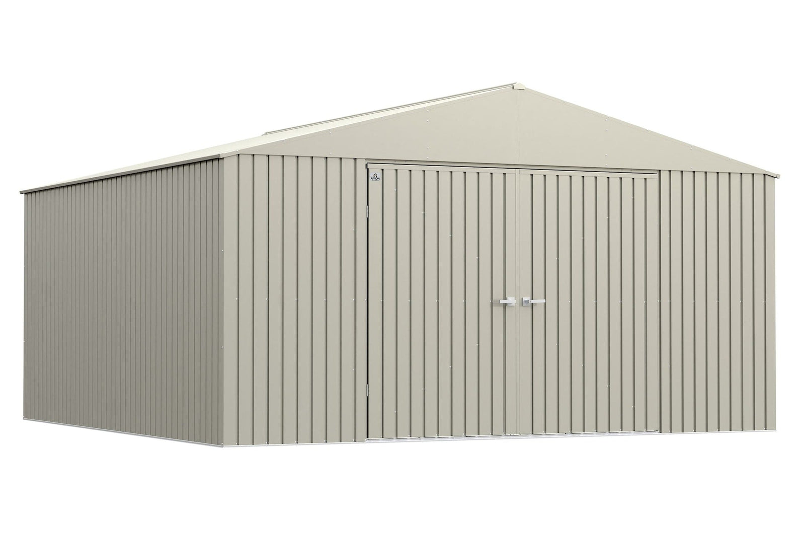 Elite 14x14-ft Cool Grey Corrosion-Resistant Steel Storage Shed T5A7 - product image 2