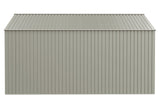 Elite 14x14-ft Cool Grey Corrosion-Resistant Steel Storage Shed T5A7 - product image 3