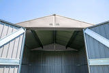 Elite 14x14-ft Cool Grey Corrosion-Resistant Steel Storage Shed T5A7 - product image 8