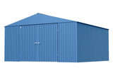 Elite 14x14-ft Corrosion-Resistant Blue Grey Steel Shed M6H8 - product image 2