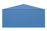 Elite 14x14-ft Corrosion-Resistant Blue Grey Steel Shed M6H8 - product image 5