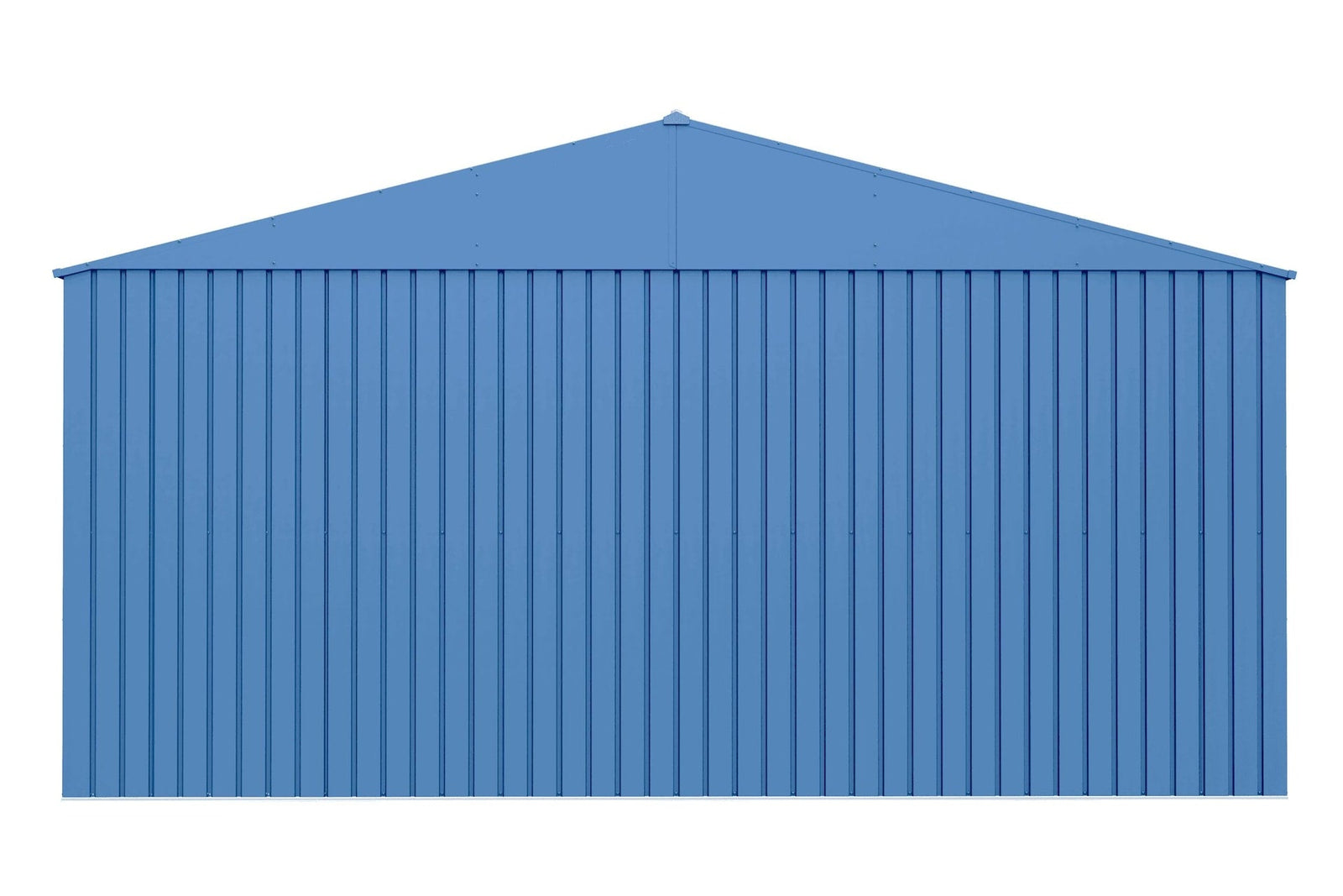 Elite 14x14-ft Corrosion-Resistant Blue Grey Steel Shed M6H8 - product image 5