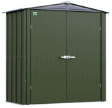Elite 14x16-ft Anthracite Steel Storage Shed K8Z1 - product image 3