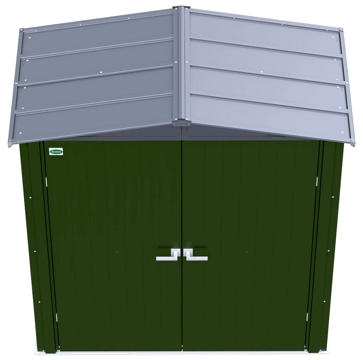 Elite 14x16-ft Anthracite Steel Storage Shed K8Z1 - product image 5