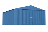 Elite 14x16-ft Blue Grey Corrosion-Resistant Steel Shed Z8I1 - product image 1