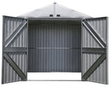 Elite 8x6-ft Corrosion-Resistant Steel Storage Shed Y4G1 - product image 6