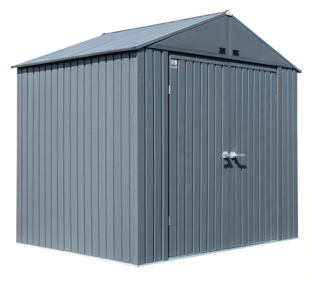 Elite Steel Storage Shed, Anthracite, 8-ft x 6-ft L0T5 - product image 2