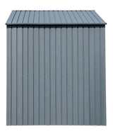 Elite Steel Storage Shed, Anthracite, 8-ft x 6-ft L0T5 - product image 4