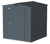 Elite Steel Storage Shed with Pent Roof, Anthracite, 6-ft x 6-ft A1P7 - product image 2