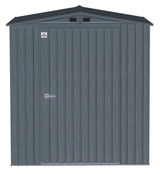 Elite Steel Storage Shed with Pent Roof, Anthracite, 6-ft x 6-ft A1P7 - product image 3