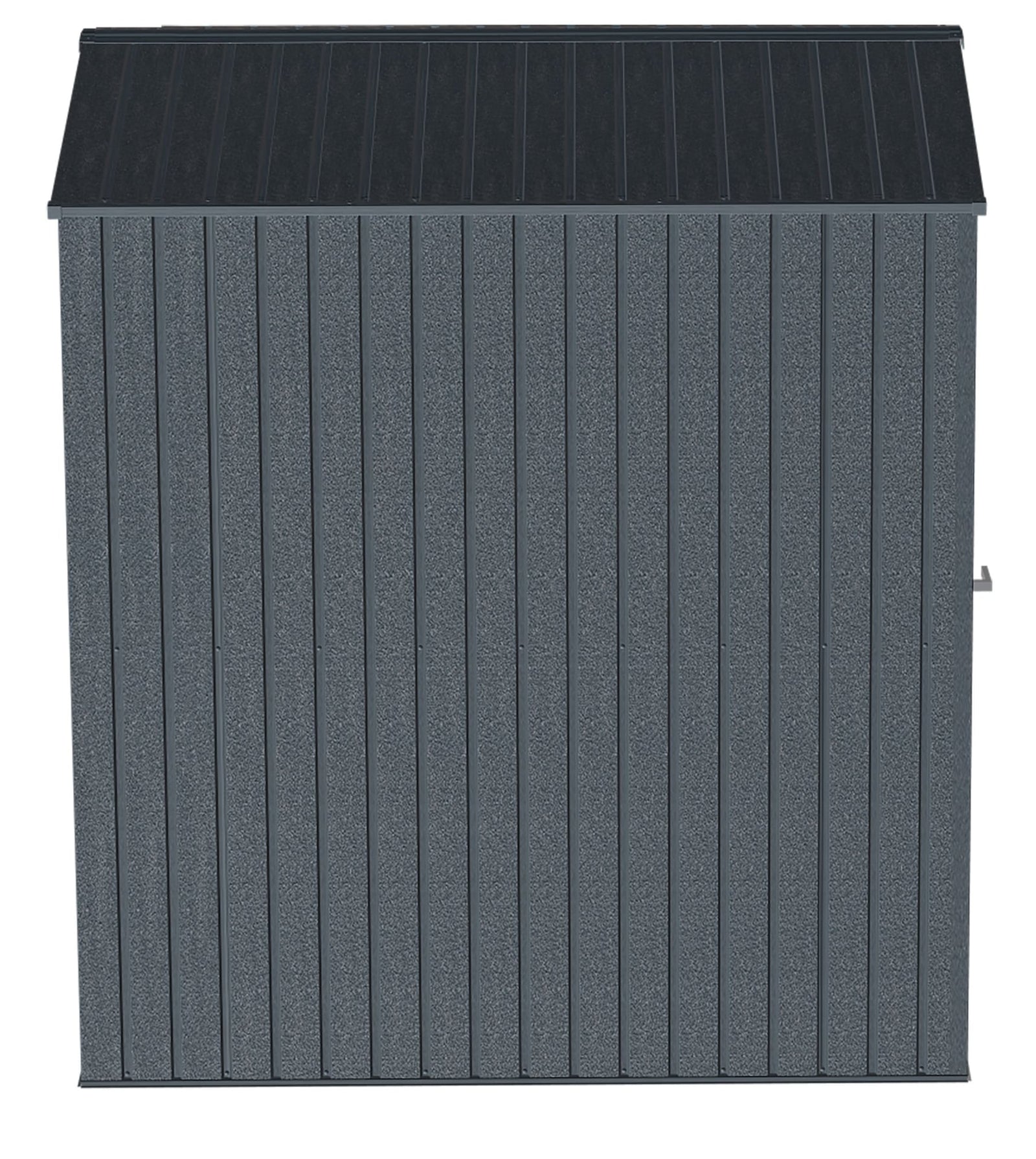 Elite Steel Storage Shed with Pent Roof, Anthracite, 6-ft x 6-ft A1P7 - product image 4