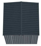 Elite Steel Storage Shed with Pent Roof, Anthracite, 6-ft x 6-ft A1P7 - product image 5