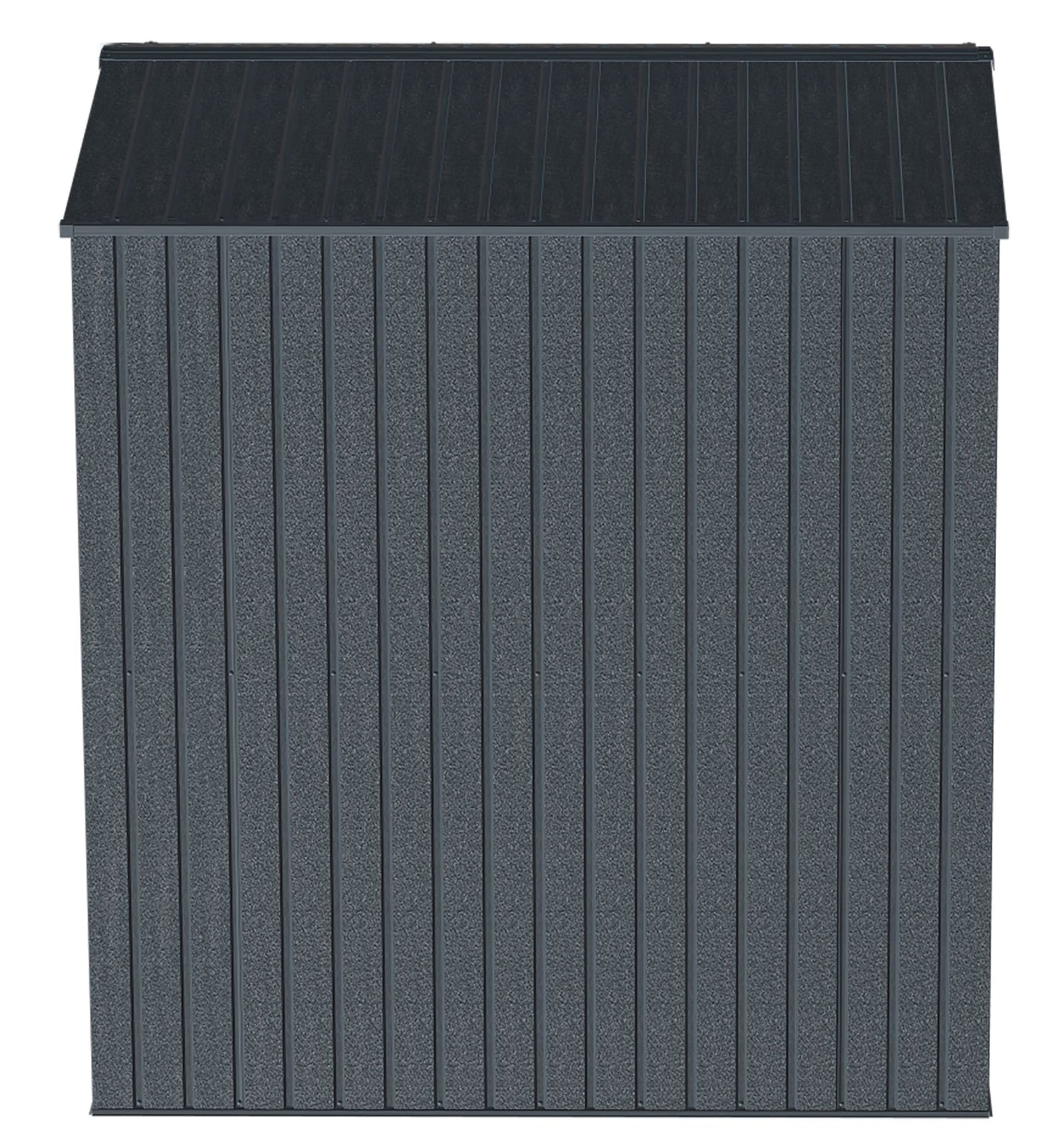 Elite Steel Storage Shed with Pent Roof, Anthracite, 6-ft x 6-ft A1P7 - product image 6