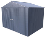 Elite Steel Storage Shed with Pent Roof, Blue Grey, 10-ft x 8-ft W7A5 - product image 1