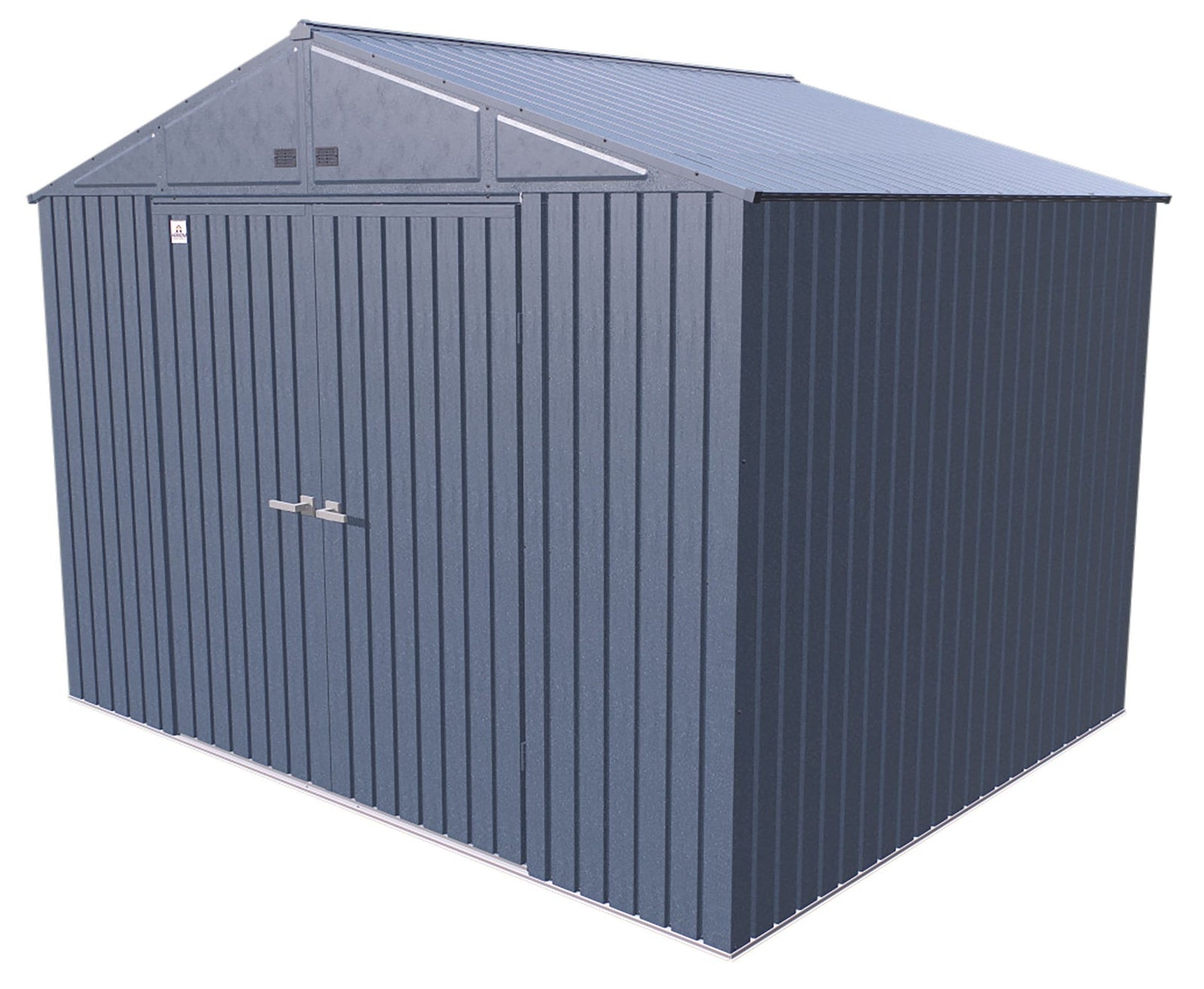 Elite Steel Storage Shed with Pent Roof, Blue Grey, 10-ft x 8-ft W7A5 - product image 1