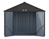 EZEE Galvanized Steel Storage Shed, Charcoal, 10-ft x 8-ft X8C1 - product image 5