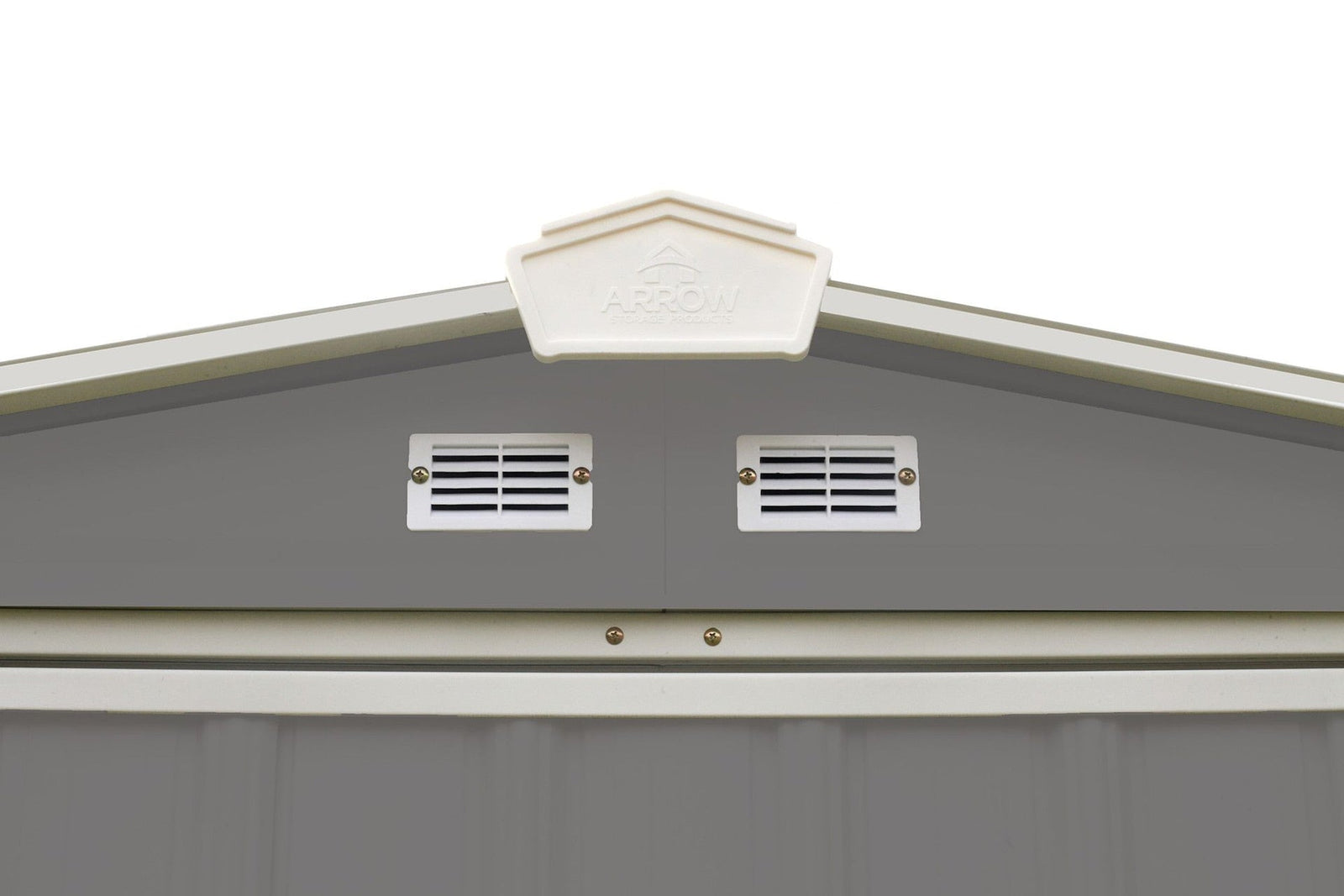 EZEE Galvanized Steel Storage Shed with Low Gable Roof, Charcoal/Cream, 6-ft x 5-ft K8U1 - product image 3