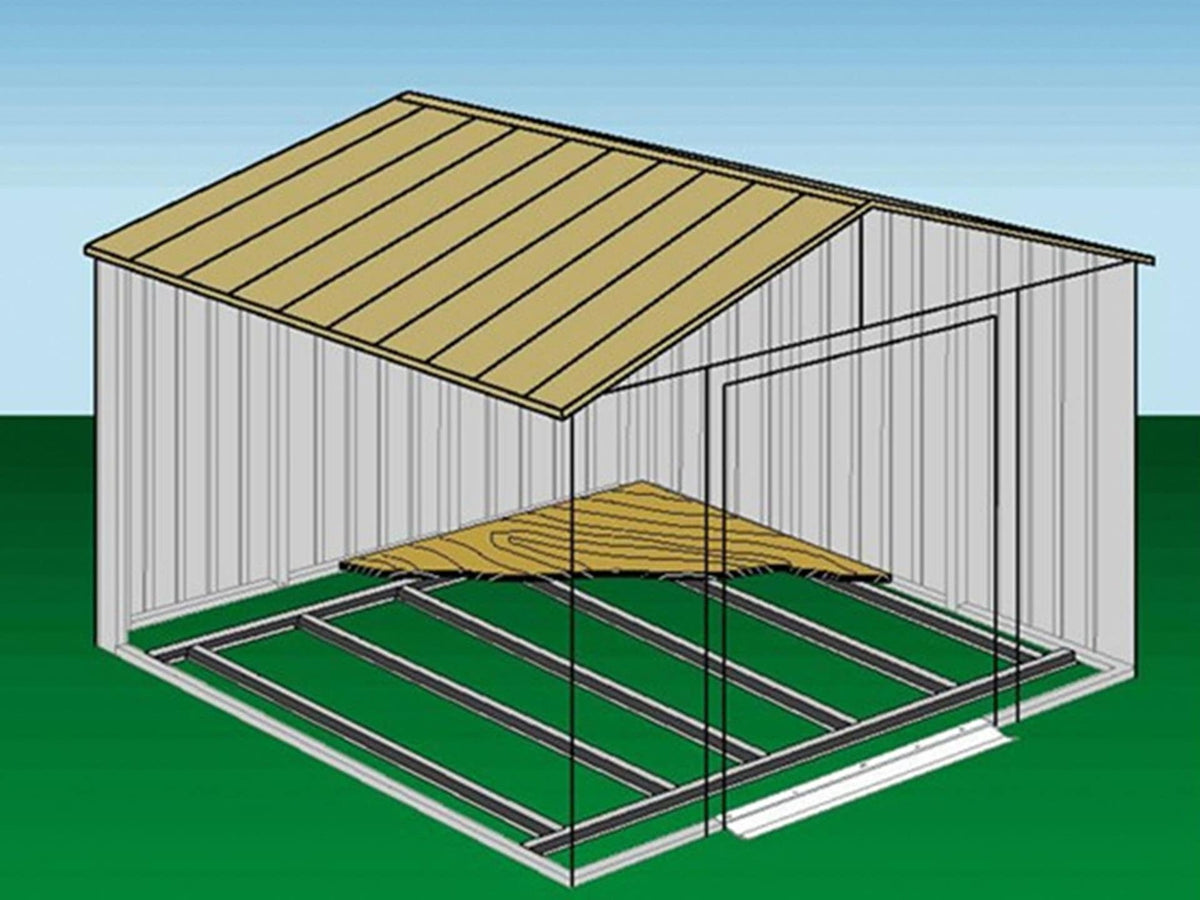 Floor Frame Kit for Classic 10x11-ft, 10x12-ft and 10x14-ft Sheds A5M6 - product image 5