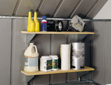 Galvanized Steel Shelf Kit with Hanger and Brackets Z2X1 - product image 4