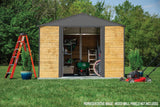 Ironwood Steel Hybrid Shed Kit, Anthracite, 10-ft x 8-ft E9L6 - product image 4
