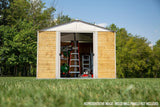 Ironwood Steel Hybrid Shed Kit, Anthracite, 8-ft x 8-ft G8H0 - product image 2