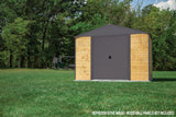 Ironwood Steel Hybrid Shed Kit, Anthracite, 8-ft x 8-ft G8H0 - product image 5