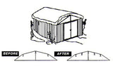 Roof Strengthening Kit for 6x5-ft and 8x6-ft Sheds P0X9 - product image 2