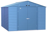 Select Galvanized Steel Storage Shed, Blue Grey, 10-ft x 12-ft Z5F0 - product image 1