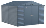 Select Galvanized Steel Storage Shed, Blue Grey, 10-ft x 12-ft Y7N4 - product image 2