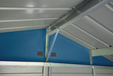 Select Galvanized Steel Storage Shed, Blue Grey, 10-ft x 12-ft Z5F0 - product image 8