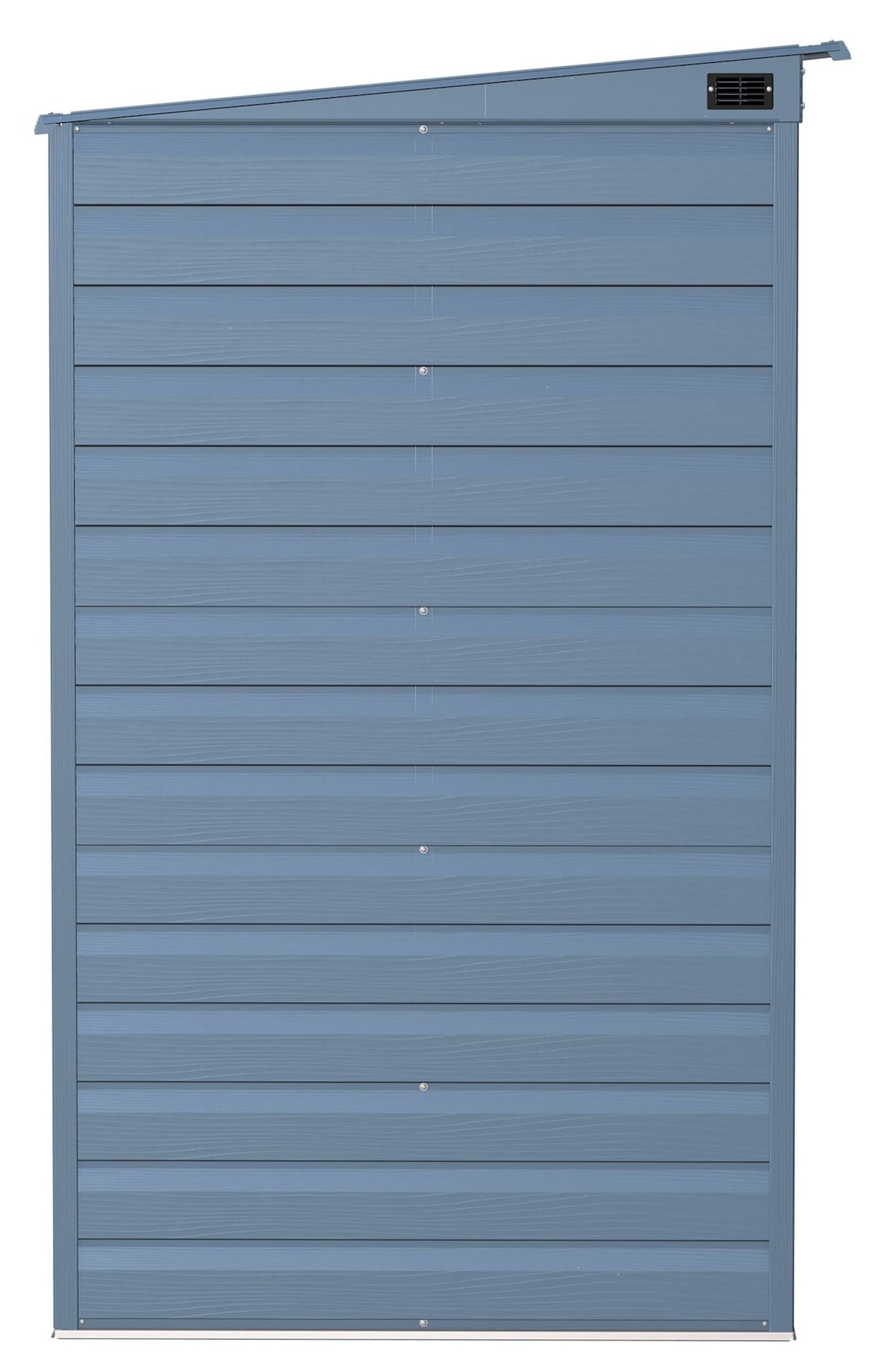 Select Galvanized Steel Storage Shed, Blue Grey, 10-ft x 4-ft O3M8 - product image 6