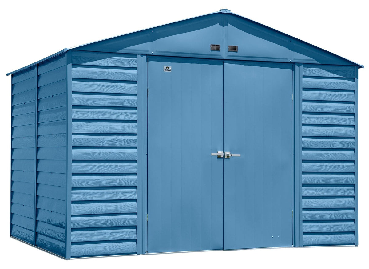 Select Galvanized Steel Storage Shed, Blue Grey, 10-ft x 8-ft S6P1 - product image 5