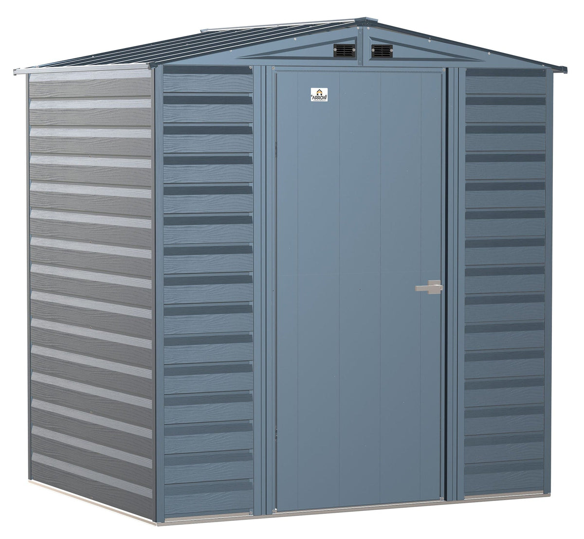 Select Galvanized Steel Storage Shed, Blue Grey, 6-ft x 5-ft S1B3 - product image 1