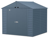 Select Galvanized Steel Storage Shed, Blue Grey, 8-ft x 8-ft X5Z0 - product image 1