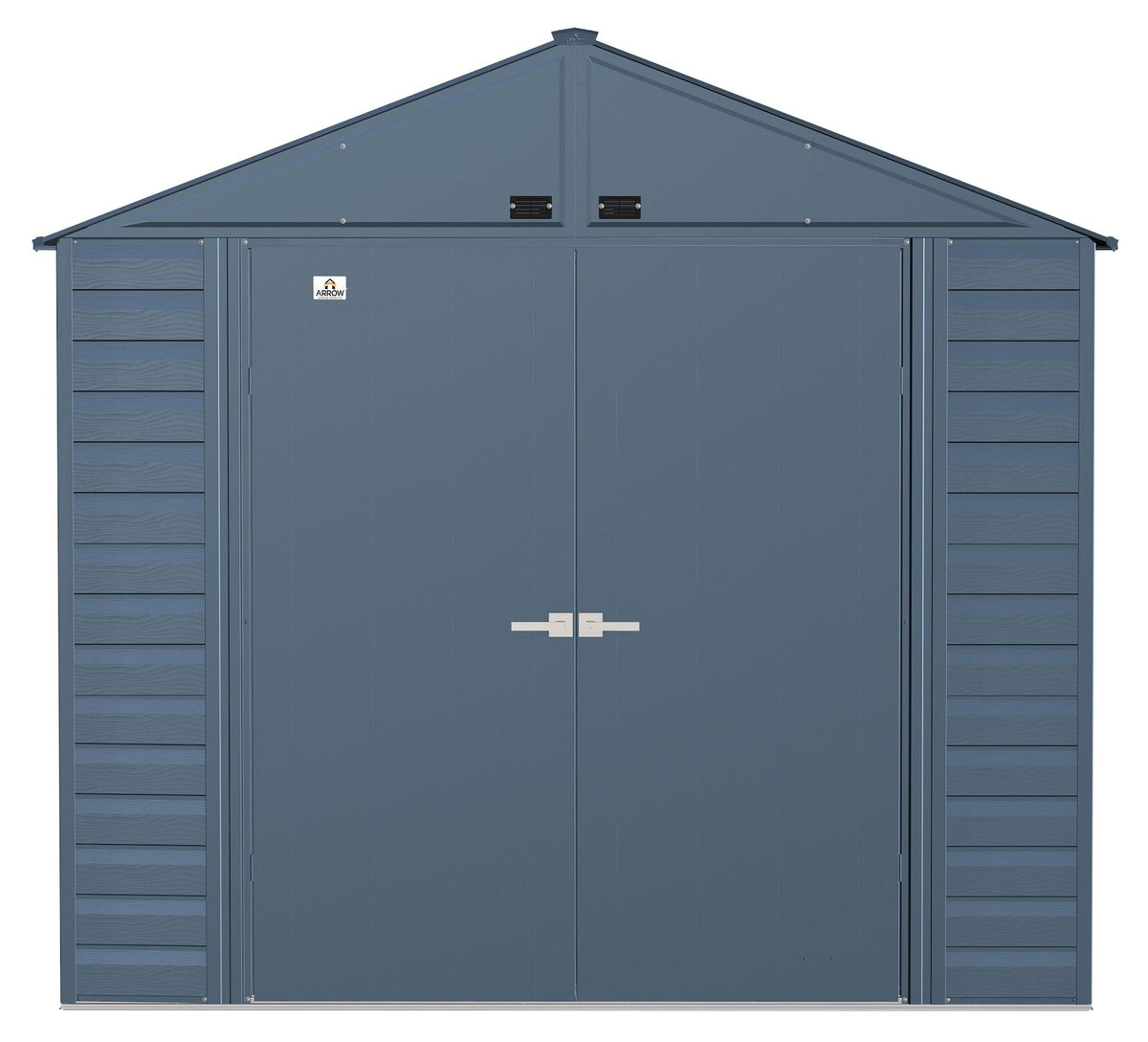 Select Galvanized Steel Storage Shed, Blue Grey, 8-ft x 8-ft X5Z0 - product image 3