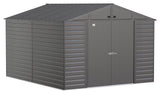 Select Galvanized Steel Storage Shed, Charcoal, 10-ft x 12-ft E3C2 - product image 2