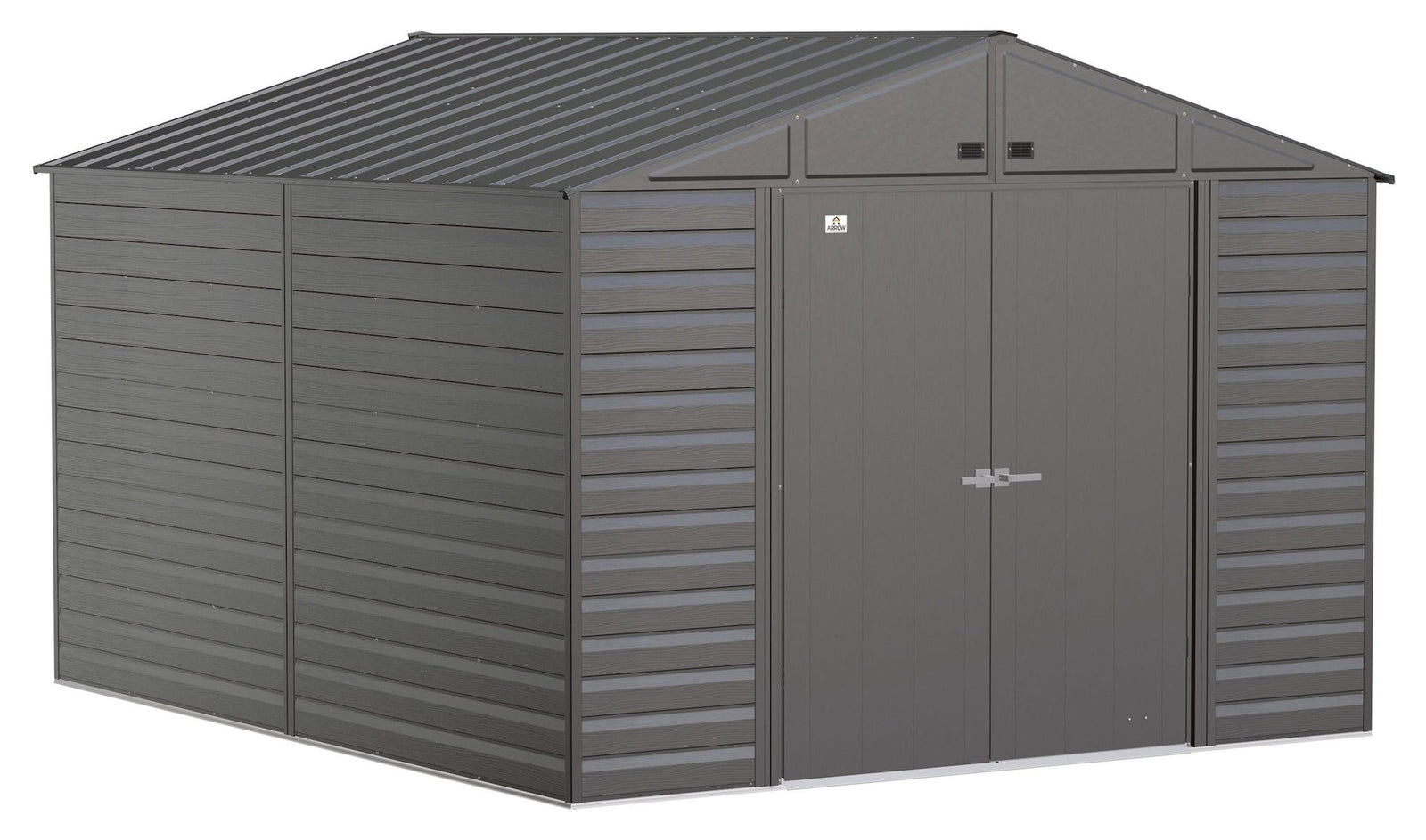 Select Galvanized Steel Storage Shed, Charcoal, 10-ft x 12-ft E3C2 - product image 2
