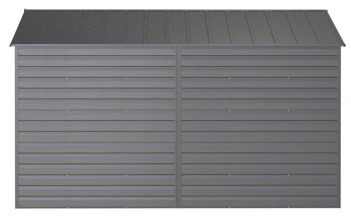 Select Galvanized Steel Storage Shed, Charcoal, 10-ft x 12-ft E3C2 - product image 5