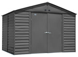 Select Galvanized Steel Storage Shed, Charcoal, 10-ft x 8-ft V0O9 - product image 2