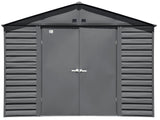 Select Galvanized Steel Storage Shed, Charcoal, 10-ft x 8-ft V0O9 - product image 4