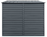 Select Galvanized Steel Storage Shed, Charcoal, 10-ft x 8-ft V0O9 - product image 5