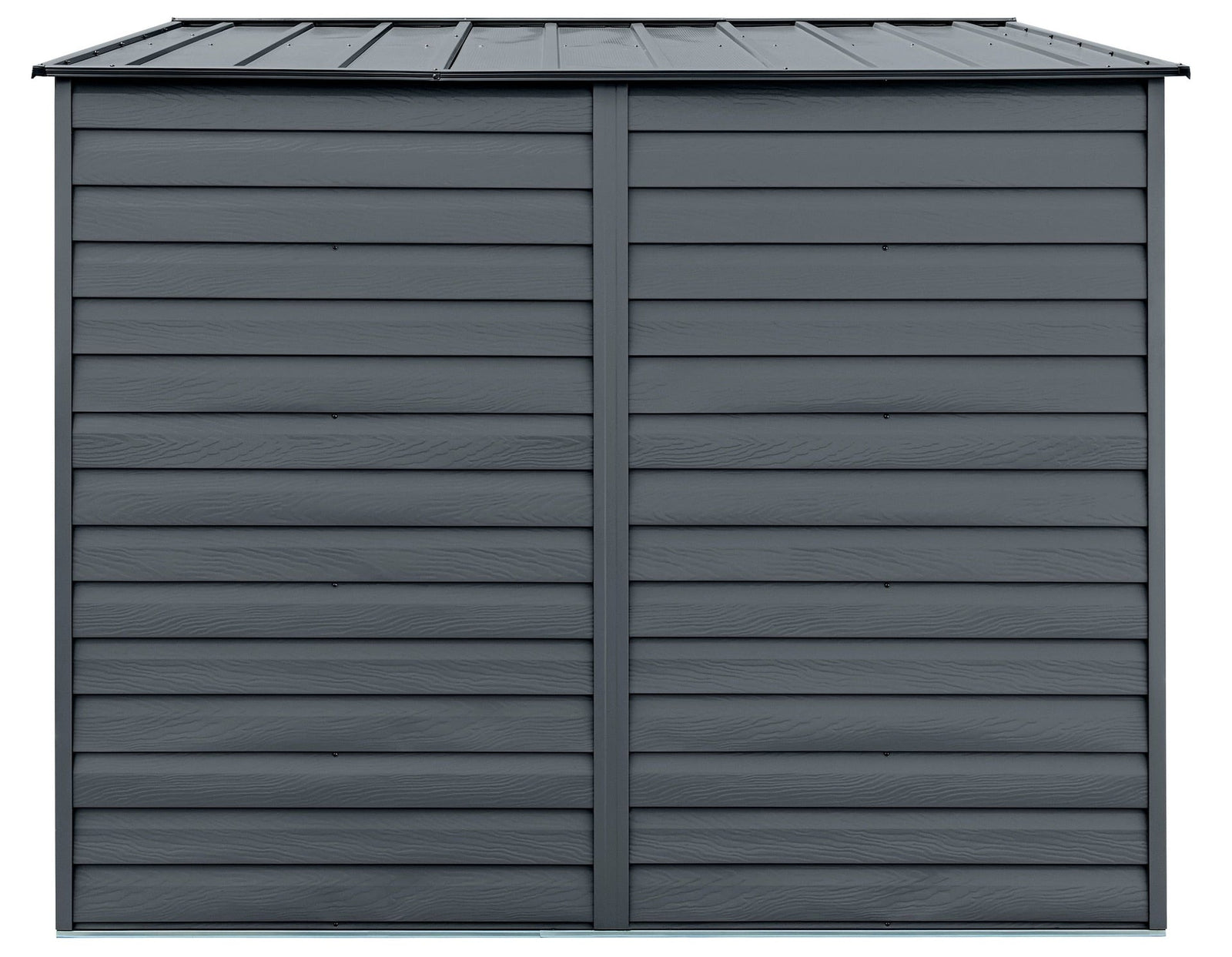 Select Galvanized Steel Storage Shed, Charcoal, 10-ft x 8-ft V0O9 - product image 5